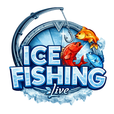 Ice Fishing kolikkopeli talvinen kalastusteema ja bonusominaisuudet